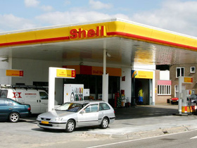 Sparen bij Shell tankstation Mastebroek