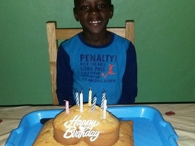 Feest!!! Andrew 7 jaar!